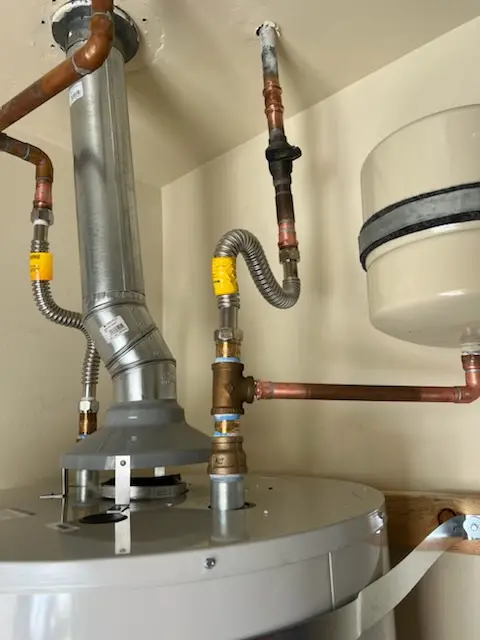 Water heater installation and plumbing repair in Adairville